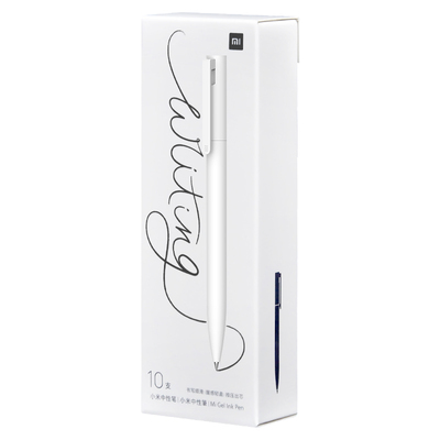 小米按压式中性笔10支装米家金属