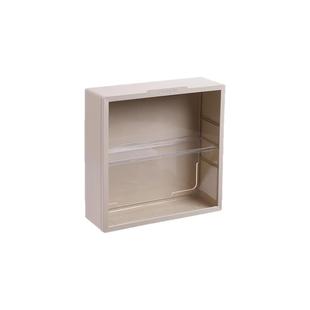 香水收纳展示柜壁挂桌面化妆品置物架防尘香薰摆件整理神器高级感