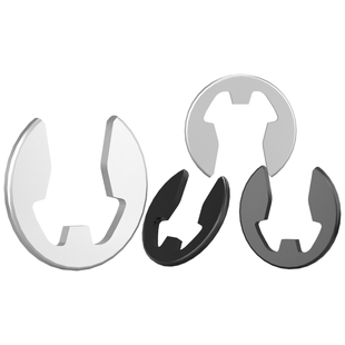 【M1.5-M15】 不锈钢304E型卡簧 E型扣 开口挡圈 挡圈