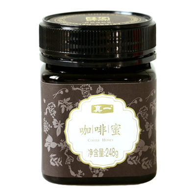 扬州大学实验蜂场真一云南咖啡花蜜珍稀成熟小罐蜂蜜纯正天然248g