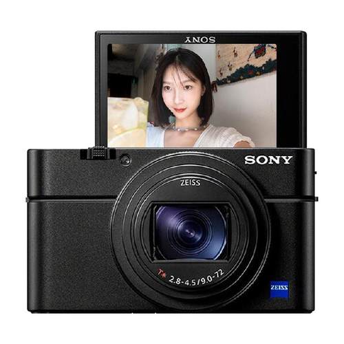 索尼zv1数码相机入门级学生自拍美颜家用旅游vlog视频卡片机