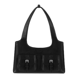 STAND OIL韩国女士25冬季甜酷机车包FikaBag菲卡包腋下包MUSINSA