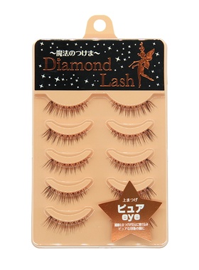 diamondlash假睫毛女半截眼尾