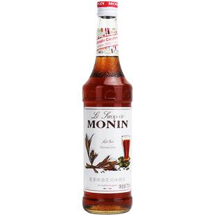 MONIN莫林麦芽啤酒花风味糖浆700ml酒吧咖啡厅专用调酒不含酒精