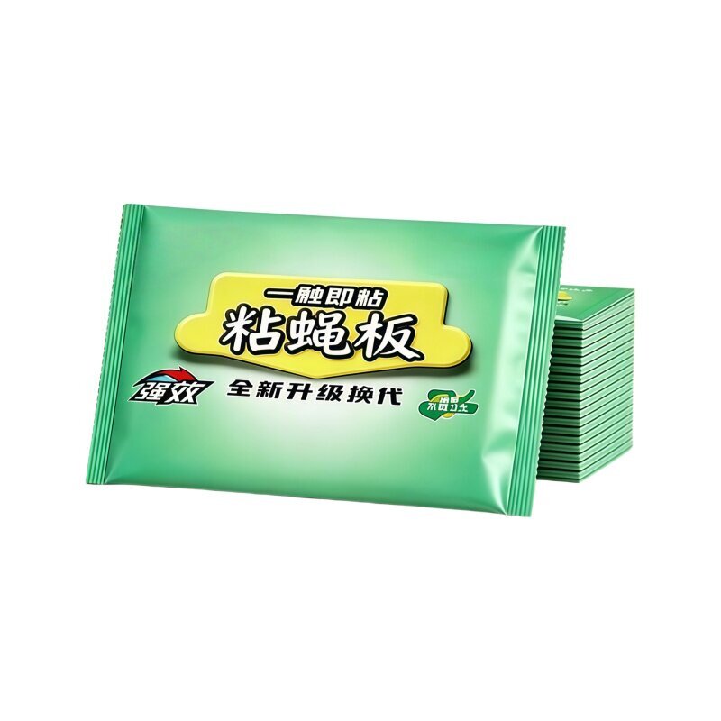 苍蝇贴强力粘蝇纸粘蝇板灭蝇神器