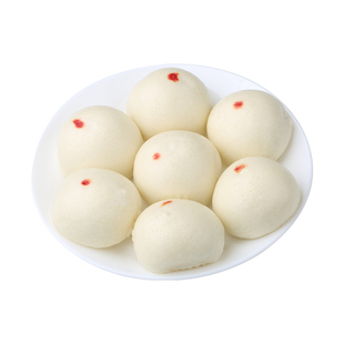 五丰豆沙包点心儿童早餐面食加热半成品速冻食品商用酒店红豆包子
