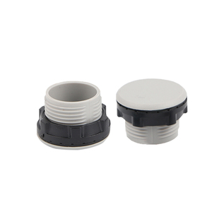 Y090 LAY37信号灯按钮开关面板塞孔塞堵塞冒堵头开孔22mm 16灰黑