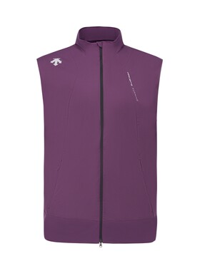 DESCENTE迪桑特RUNNING男士跑步防风防泼水OCTA保暖运动轻量马甲