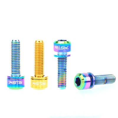 RISKTC4公路车钛合金把立螺丝