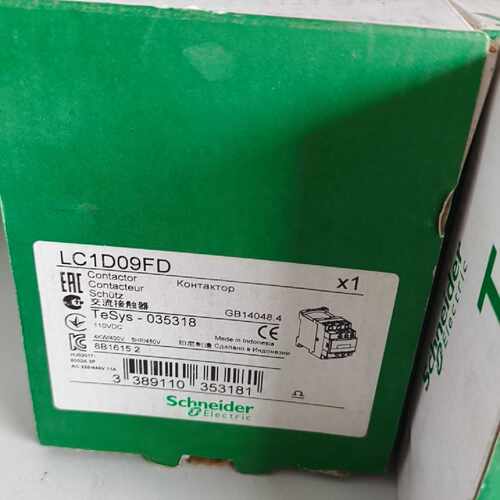 〔议价-可维修〕施耐德接触器LC1D09FD 线圈DC110V 正 全新均有货