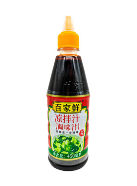 百家鲜凉拌汁450ml调味酱汁