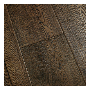 进口级 踪迹三层实木家用厚脸皮1.9米大板美式棕色复古风地热