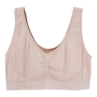 薄款女大码文胸无缝全罩杯大号胸罩胖妈妈短背心式无钢圈运动内衣