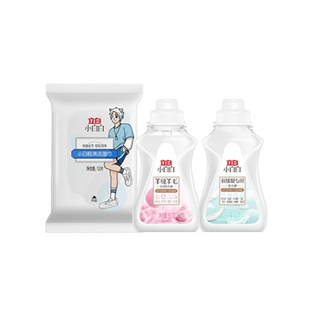 【专衣专洗礼盒】小白白羽绒洗80g+羊毛洗80g+小白鞋清洁湿巾12片