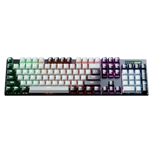 宏碁 机械键盘电竞游戏台式机笔记本电脑办公键盘USB有线青红茶轴