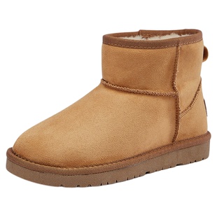 森马雪地靴女2025新款厚底加绒毛毛棉鞋防水防滑零下40度冬天鞋子