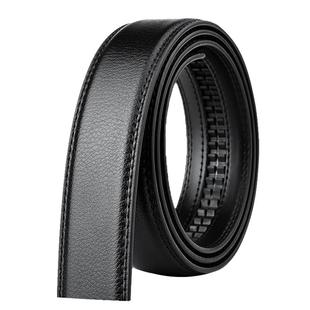 啄木鸟皮带男真皮不带头带条自动扣牛皮裤带男士腰带裤腰带正品潮