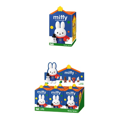 miffy米菲兔盲盒冬日毛绒挂件