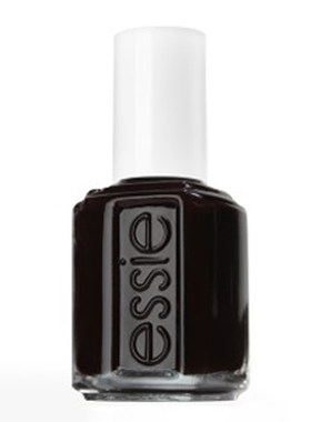 ESSIE纯黑持久防水不掉色指甲油