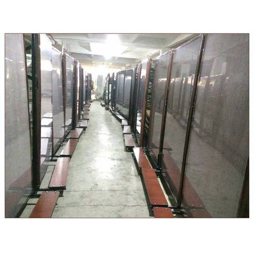 宿舍酒店用简易弹簧折叠床便捷直立弹簧床U型脚客房用折叠床