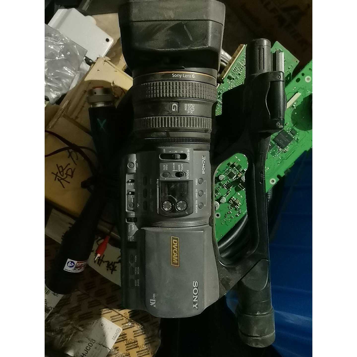 【议价-可维修】索尼DSR-PD198P专业摄像机 电池 具体 全新/均有
