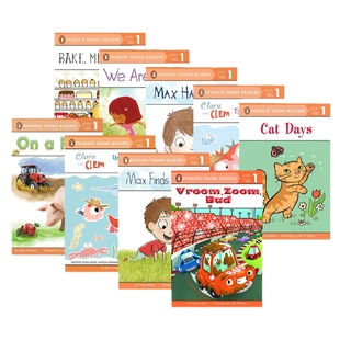 美国企鹅分级阅读第1阶段9本套装 英文原版书 Penguin Young Readers L1 附全彩插图 英文版进口原版儿童英语读物书籍