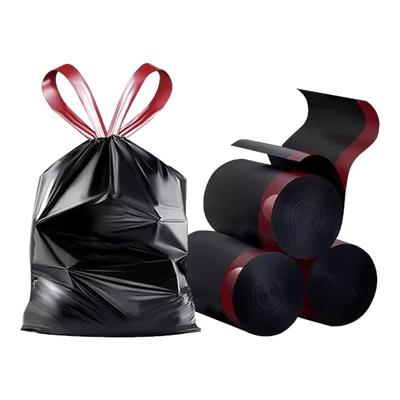 家用加厚大号抽绳自动收口垃圾袋