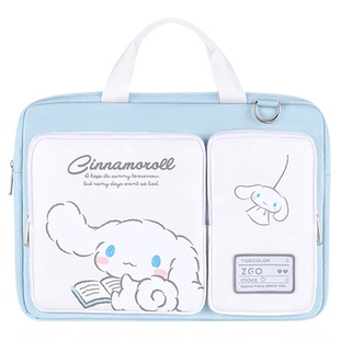 三丽鸥联名 玉桂狗可爱电脑包16寸 13 14通勤手提斜挎包 适用于华为笔记本matebook苹果联想游戏本小米平板套