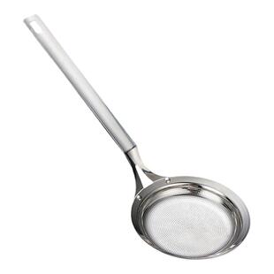 打沫勺304不锈钢撇浮沫捞渣油一体过滤漏勺家用厨房细网火锅捞勺