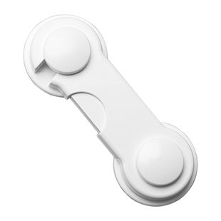 柜门锁扣抽屉扣防宝宝饮水机防烫儿童安全锁双开门冰箱门固定卡扣