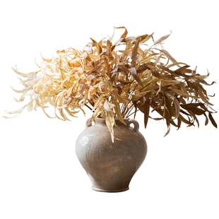 掬涵秋色尤加利叶仿真花绿植桉树叶朦胧花艺术套装桌面地面摆件设