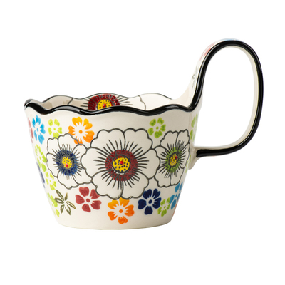 家用水杯陶瓷釉下彩马克杯