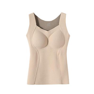 石墨烯发热保暖背心带胸垫