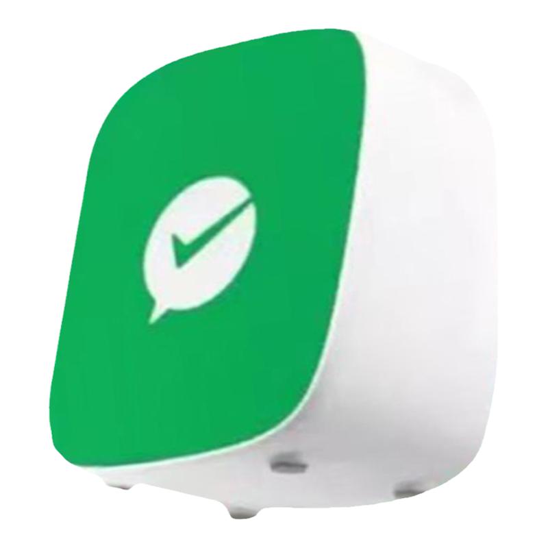 微信F2官方收款语音播报器自带流量二维码收钱免蓝牙WiFi地摊音箱