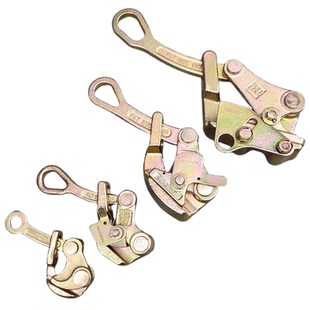 多功能日式卡线器钢丝绳拉紧夹线器钢绞线0.5铝导线1T2吨进口品质