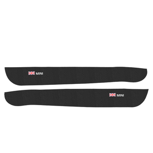 新款燃油宝马mini车门防踢垫cooper内饰防护垫F66F65U25装饰改装
