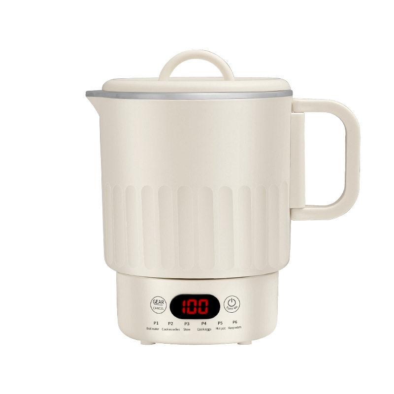 110V220V美规电热水壶便携式旅行煮水壶香港台湾用小型折叠烧水壶