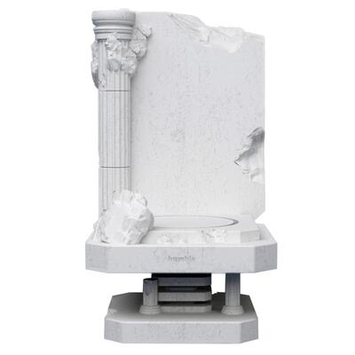 humble雕塑艺术烛台帕特农神庙