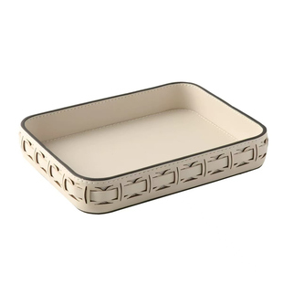 SilentWind寂风轻奢高级感马鞍皮收纳托盘系列客厅茶几纸巾抽纸盒