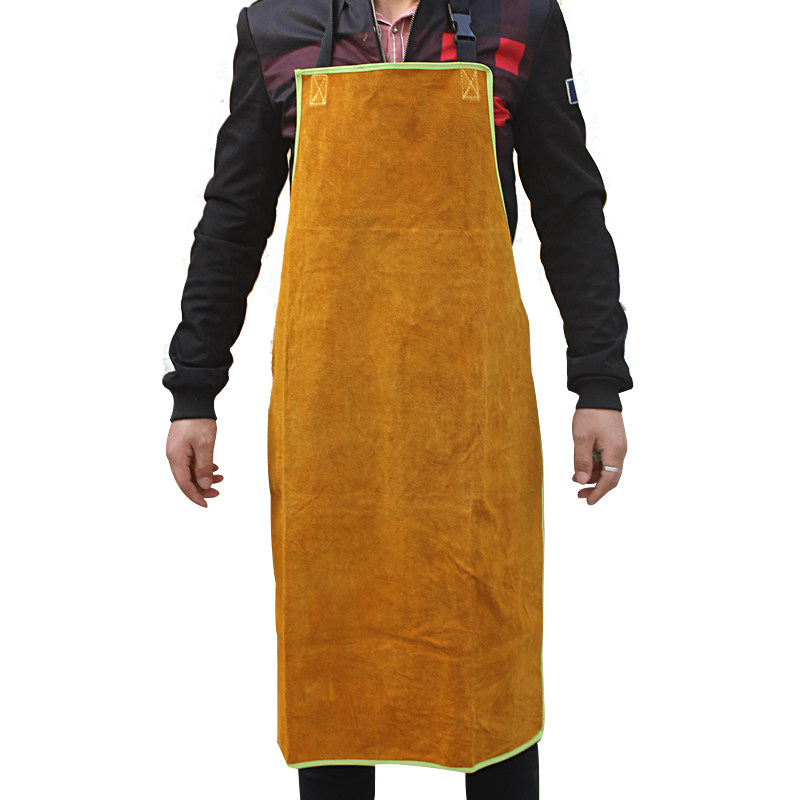 牛皮电焊围裙焊工焊接防烫防护服耐用隔热防护围裙电焊防火花围裙
