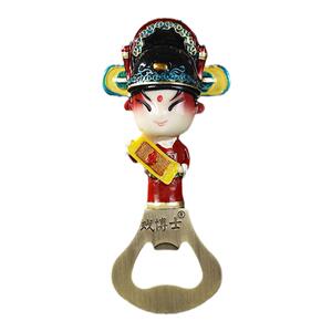 京剧脸谱冰箱贴开瓶器中国特色礼品送老外出国纪念工艺品北京特产