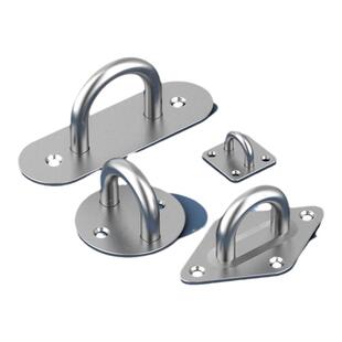 加厚实心304不锈钢挂钩吊扇钩沙袋钩灯钩固定钩 U型承重挂钩吊钩