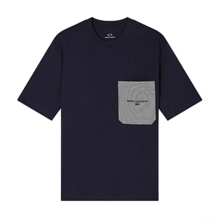 Armani/阿玛尼AX 男士潮牌时尚休闲圆领短袖T恤 XM001080 AF10361