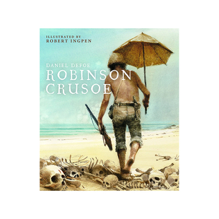 【预售】【Robert Ingpen经典文学插图】鲁滨逊漂流记 Robinson Crusoe(Robert Ingpen Illustrated Classics)英文世界文学 原版