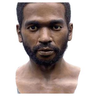 蜡像定制头套硅胶面具人脸3D立体打印泥雕树脂人像头颅艺术展示品