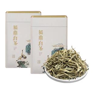 福鼎白茶特级福建老白茶大白毫芽头花香茶叶礼盒正宗散茶白毫银针