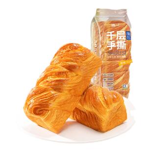泓一千层手撕面包整箱早晚餐厚切糕点零食小吃充饥代餐休闲