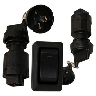 合力叉车配件林德台励福启动开关钥匙开关微动开关三线加速器座椅