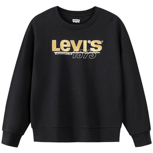 Levis李维斯儿童运动套装童装卫衣2025秋装新款男童长袖长裤2件套