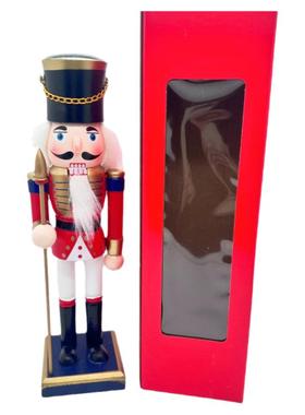 胡桃夹子木偶英国士兵摆件儿童房间卧室酒柜装饰品家居小摆设25CM